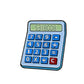 The Boobies Calculator Ball Marker by Ballmarkers.com is a blue toy calculator ball marker with large buttons and a display showing 5318008, featuring math operation keys, set against a white background.