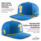 Here’s the rewritten sentence using your product data: The Outlaw Golf Hat from Logie Joe’s Golf is a snapback cap featuring a bold bull skull graphic, adjustable fit, and built-in magnetic ball marker holder with marker included—crafted with high-quality materials for stylish comfort on and off the course.