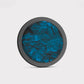 The Venom by Doubloon features a glossy black forged Carbon Fiber frame around a marbled blue and black textured center, displayed on a plain white background.