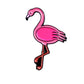 The Flamingo Ball Marker by Pins and Aces features a pink flamingo standing on one leg with a subtle shadow—ideal for customizing your golf gear or adding personality to any magnetic surface.
