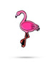 The Flamingo Ball Marker by Pins and Aces features a pink flamingo standing on one leg with a subtle shadow—ideal for customizing your golf gear or adding personality to any magnetic surface.