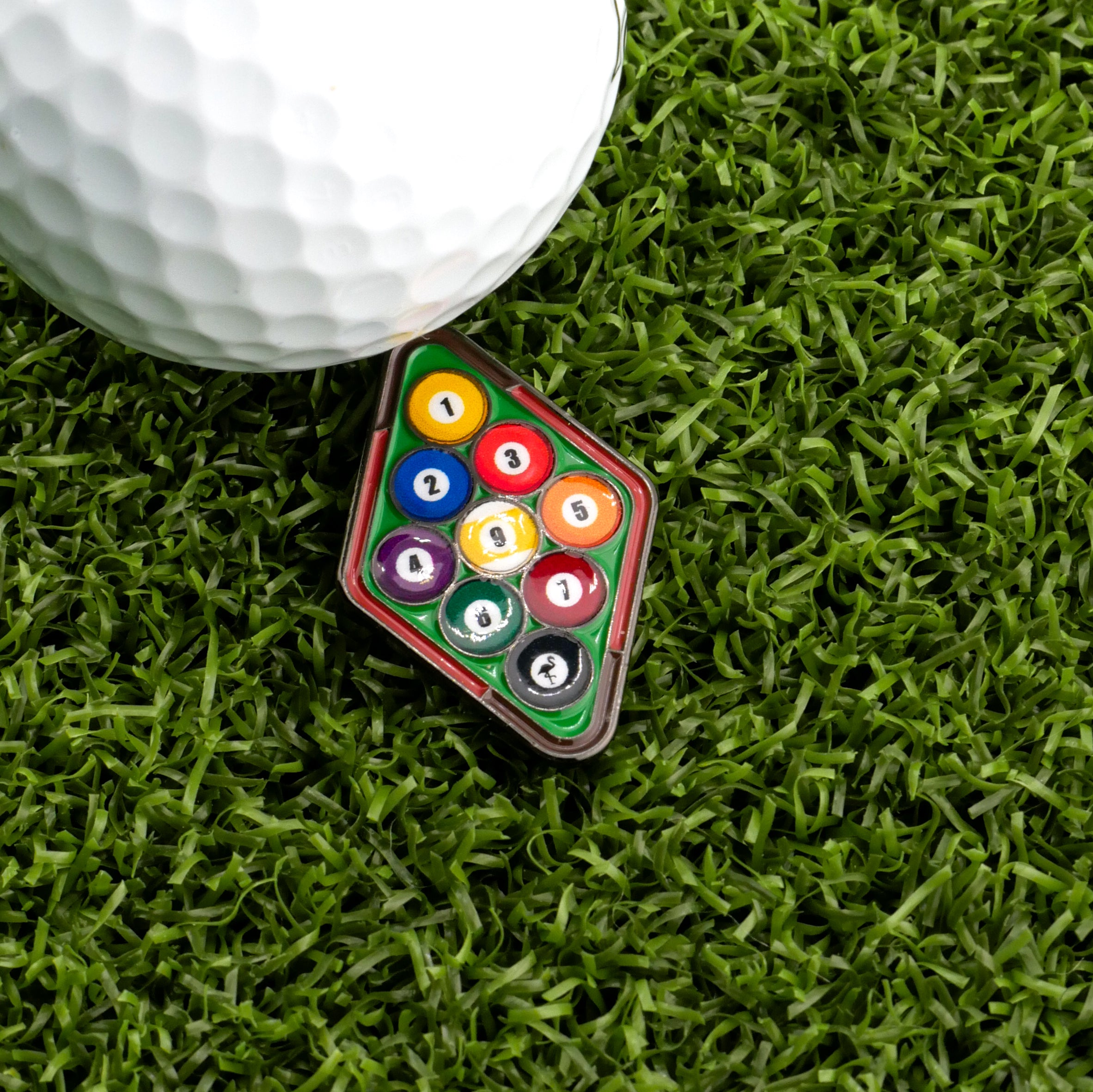 9-Ball Pool Rack Ball marker – Ballmarkers.com
