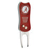 The Switchfix ACC College Switchfix Divot Tool with Ball Marker features the University of Alabama logo, "ROLL TIDE" emblem, textured grip handle, switchblade mechanism, and two metal prongs for convenience.