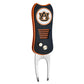 The Switchfix ACC College Switchfix Divot Tool features a black and orange design with a metal fork, magnetic ball marker, and Auburn University logo on top.