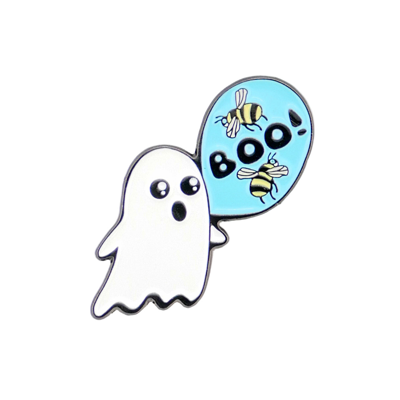 Featuring a cute cartoon ghost with a blue “BEE-OO” speech bubble and bees, Boo Bees by Ballmarkers from Logie Joe’s is the perfect novelty golf accessory or funny golf gift for fans seeking something unique.
