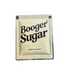 The Booger Sugar Ball Marker by Golf Gear Heaven is a quirky white accessory labeled "Booger Sugar" in bold black text, perfect for sparking conversation on the green. Pairs well with your favorite tee or other golf accessories.