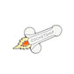 The Cocketship by Logie Joe's Golf is a hilarious ball marker featuring a cartoon rocket shaped like a penis, COCKETSHIP text, and flame details—one of the most unique golf accessories you’ll find on the green.