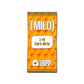 The Mild Taco Sauce Packet Ball Marker by Logie Joe's Golf is a rectangular orange pin with a flamingo pattern, featuring "(MILD)" at the top and "I <3 Cart Girls"—a fun accessory for golf enthusiasts.