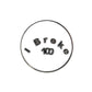 The Evergolf "I Broke 100" metal ball marker features the phrase inside a circular frame—an ideal golf accessory to celebrate your achievement.