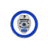The Police Department ball marker by Evergolf features a silver badge with eagle emblem, blue-edged metal design, and "Police Officer" text—an ideal golf accessory for law enforcement supporters.