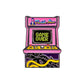 Logie Joe's Golf "Florida Man (Game Over)" is a vibrant arcade-themed golf ball marker with pink and purple, yellow buttons, a yellow snake, and funny golf accessories—ideal for fans of quirky golf style.