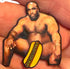 Introducing the Big Glizzy Ball Marker by Tee Bumps—a hilarious artwork featuring a cutout of a muscular, seated man with a hot dog graphic playfully placed over his crotch, held between your fingers. This quirky accessory is sure to become a legendary tribute on the course and makes for an unforgettable golf ball marker.