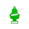 The Hitten Trees NutNBut Trees Ball Marker by Logie Joe's Golf is a bright green, tree-shaped golf marker with "Hitten Trees" on a white diagonal label and "NutNBut Trees" at the base, perfect as a funny golf gift.