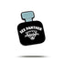 A black, bottle-shaped Sex Panther by Bogey Bros features a blue cap, the words SEX PANTHER, and a white stylized panther head logo on the front. The bold design hints that it "works every time," with a faint shadow cast below.