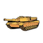 The Tank Ball Marker by Ballmarkers.com features a cartoon-style yellow tank with a long barrel, black-outlined panels, and detailed tracks—a unique, military-inspired golf accessory.