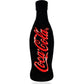 The Coca-Cola Bottle - Ball Marker by Pins and Aces features a black silhouette of a classic Coke bottle with the red and white logo, magnetic backing, and is set against a white background.