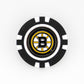 Show your team pride with this Boston Bruins ball marker from Ballmarkers by Logie Joes, featuring a bold B logo in black and yellow—a must-have addition to any NHL fans collection.