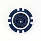 The Ballmarkers.com Milwaukee Brewers poker chip-style marker features the team's logo with a glove and ball in blue and white—ideal as an MLB golf ball marker for Brewers fans.