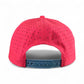 The Logie Joe's Golf Frosted Elephant Snapback Hat + Matching Ball Marker, shown from the back, has small vents and a blue snapback strap. Perfect for golfers’ accessories, it’s displayed on a plain white background.