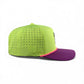 A multicolor "I’d Hit That Piñata Golf Hat" snapback by Logie Joe’s Golf, featuring a built-in magnetic ball marker holder, adjustable fit, and llama design, displayed against a white background.
