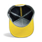 The Alien Gray UFO Golf Hat by Logie Joe's Golf is a stylish snapback cap with an adjustable fit, built-in magnetic ball marker holder (marker included), and signature inner bands—an essential golf accessory for your collection.