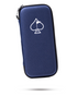 The Glove & Accessory Caddie - Navy by Pins and Aces, featuring a white spade logo on the front, is shown floating against a white background with a soft shadow underneath.