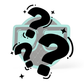 A turquoise safety goggles icon with three large black question marks suggests confusion about a golf accessory, such as the BLURRD THE BLURRD PREMIUM BALL MARKER by BLURRD, and questions its role in safety or protection.