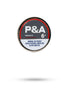 A round 6 Milly - Smooth Ball Marker by Pins and Aces sits on a magnetic enamel-painted surface with the warning, "This product results in birdies. Birdies can be very addictive," on a white background.