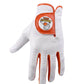 Breakfast Ball Cabretta Leather Golf Glove | Premium Golf Glove with Magnetic Ball Marker | Left & Right Hand | Standard & Cadet Sizes